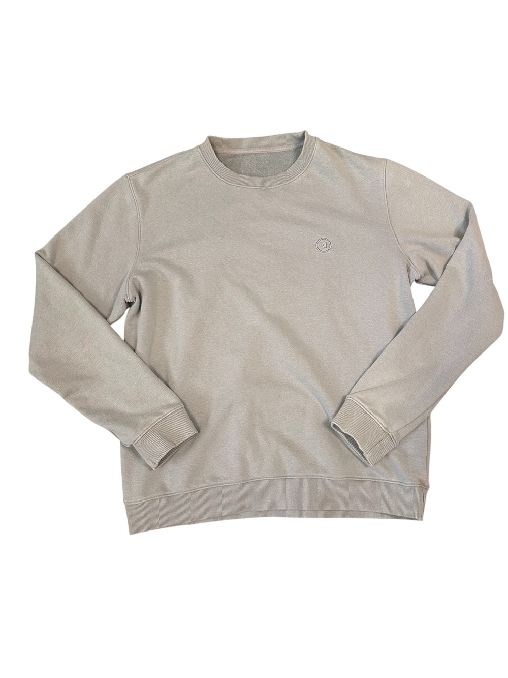 VUORI Cypress Crew Sweatshirt - Light Cloud Blue Size XL
